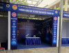 Gian trưng bày của Phòng GD&ĐT huyện Thanh Oai tại Ngày hội CNTT Thành phố đang được gấp rút chuẩn bị và hoàn thiện    Nguồn: Phòng GD&ĐT