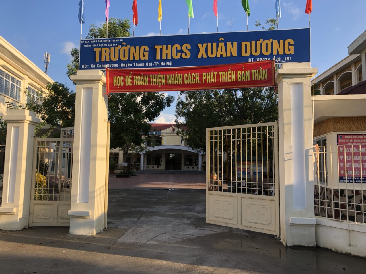 Thầy và trò trường THCS Xuân Dương hưởng ứng tuần lễ Học tập suốt đời năm 2022
